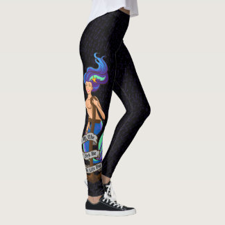 mermaid_msaquapurple_Leggings Leggings