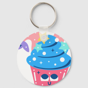 Mermaid Muffin Schlüsselanhänger