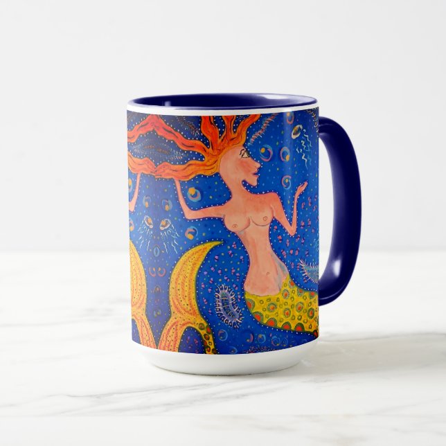 Mermaid Mug Tasse (VorderseiteRechts)