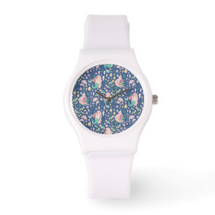 Mermaid Mutter Tochter Bonding Ocean Dark Version Armbanduhr