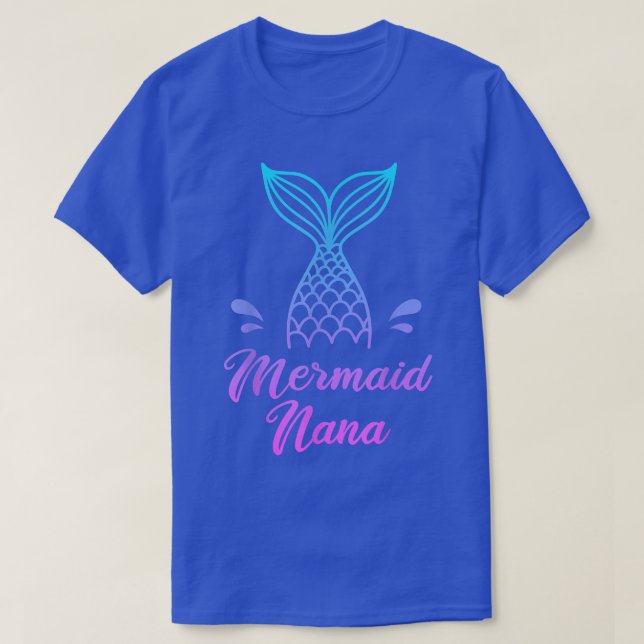 Mermaid Nana , MerMom Security Apparel, italienisc T-Shirt (Design vorne)