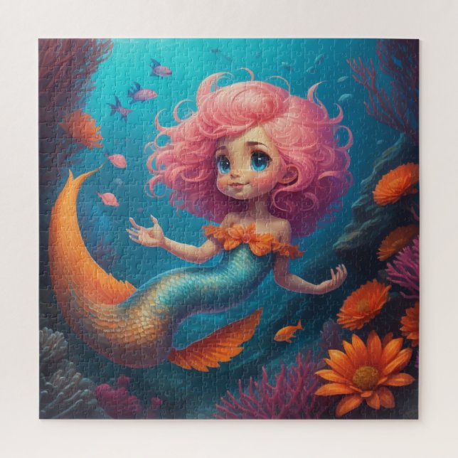 Mermaid Niedlich (Vertikal)