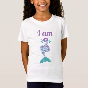 Mermaid Ninth Birthday T-Shirt