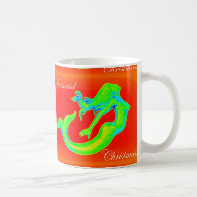 mermaid noël mug (Droite)