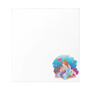 Mermaid Note Pad Notizblock