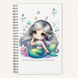 Mermaid Notebook Notizbuch