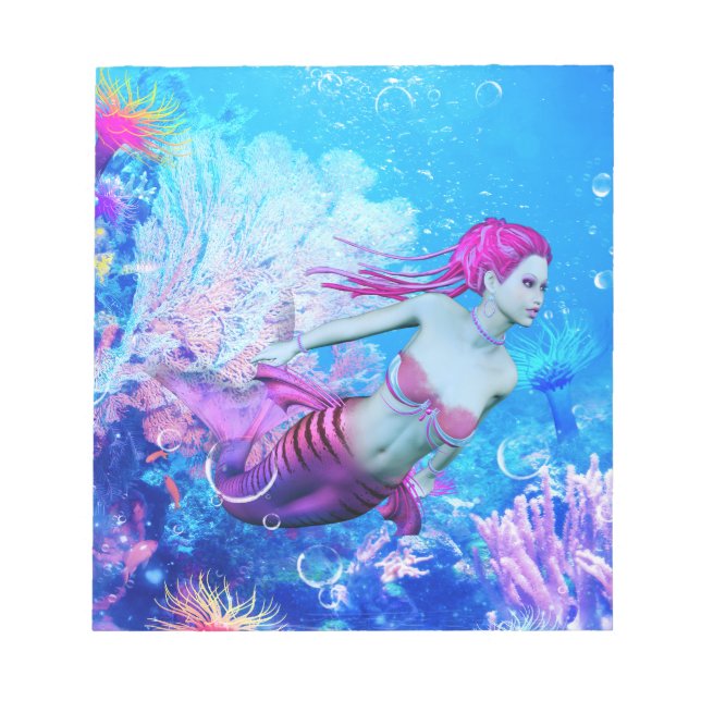 Mermaid Notizblock (Vorderseite)