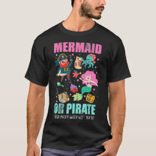 Mermaid oder Pirate Gender Reveal  T-Shirt