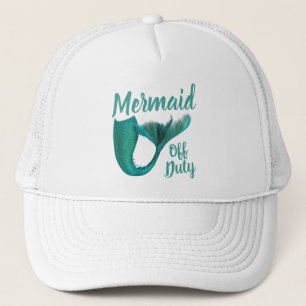 Mermaid Off Duty Mermaid Schwanz Truckerkappe