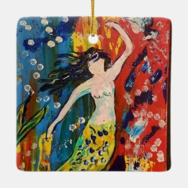 Mermaid Ornament (Rückseite)