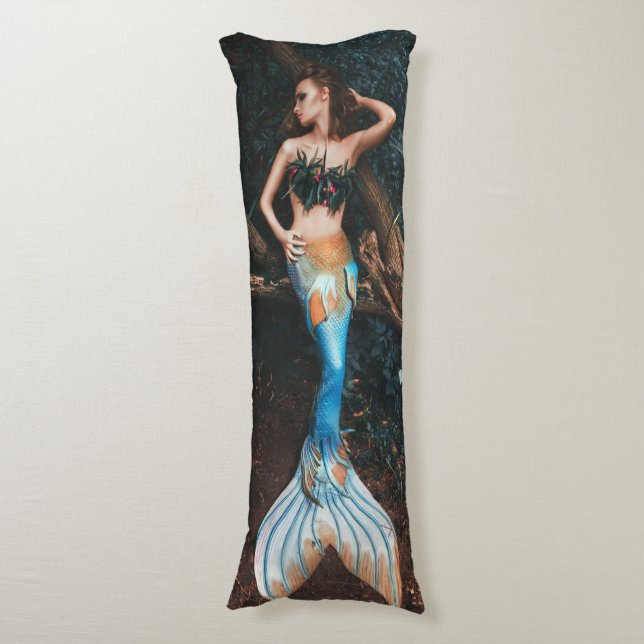 Mermaid Paradise Seitenschläferkissen (Vorderseite Vertikal)