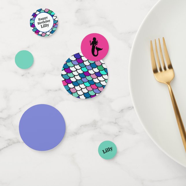 "Mermaid-Party" Konfetti (Gruppe)