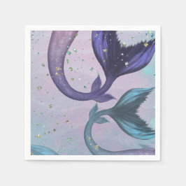 Mermaid Party Pieces Serviette