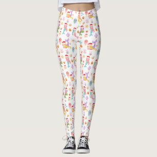 Mermaid Pattern Christmas Leggings