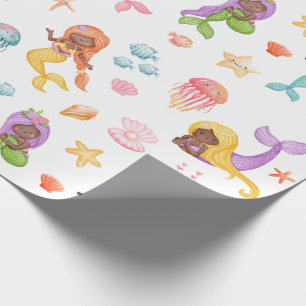 Mermaid Pattern Geschenkpapier
