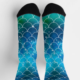 Mermaid Pattern Socken