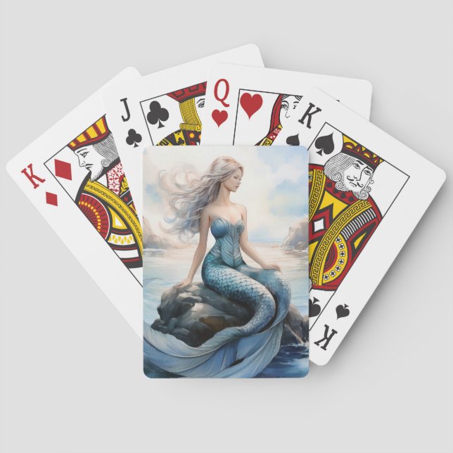 Mermaid Playing Cards Spielkarten (Rückseite)