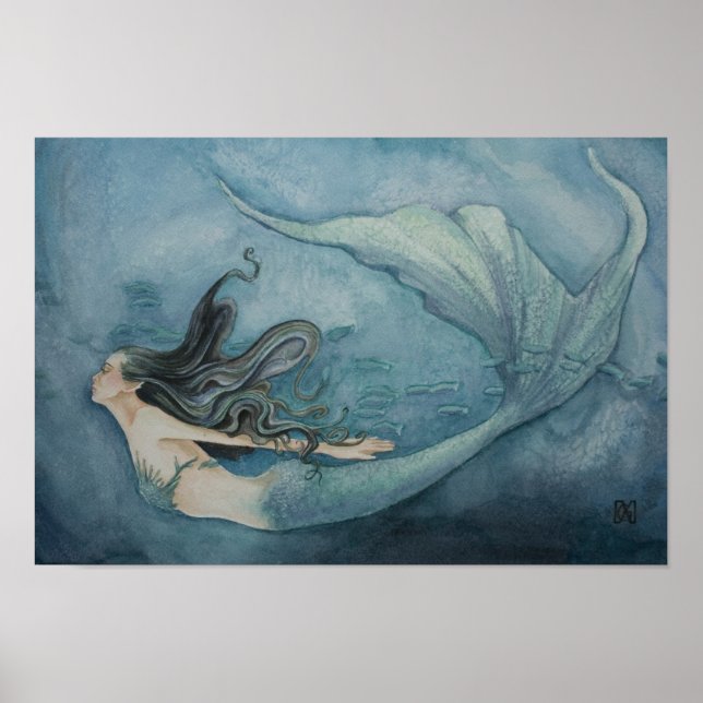 Mermaid Poster (Vorne)
