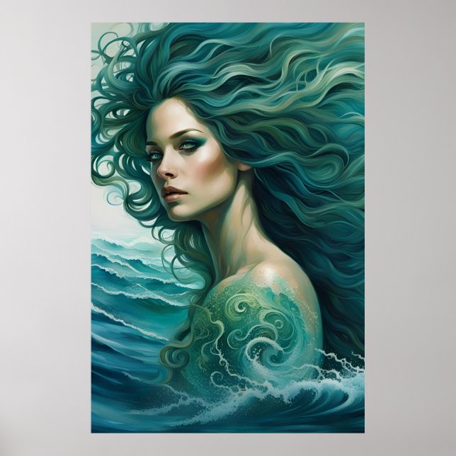 Mermaid Poster (Vorne)