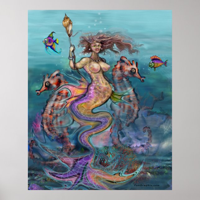 Mermaid Poster (Vorne)