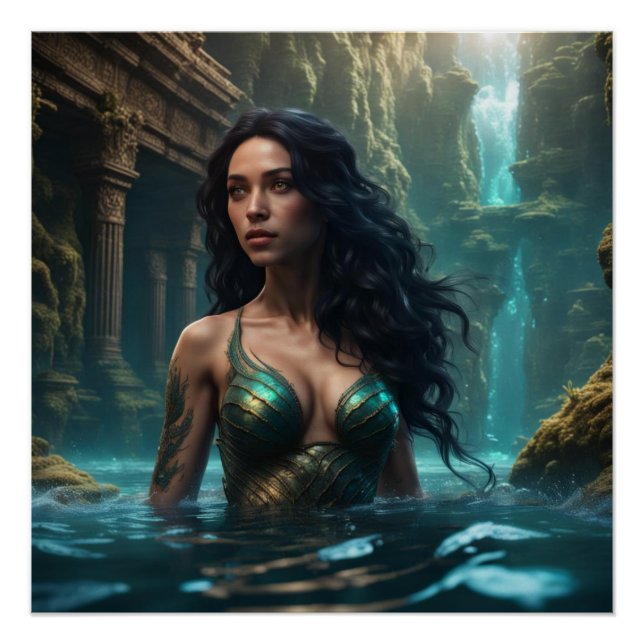 Mermaid Poster (Vorderseite)