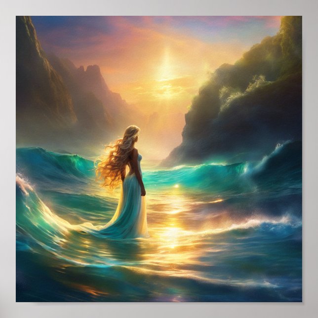 Mermaid Poster (Vorne)