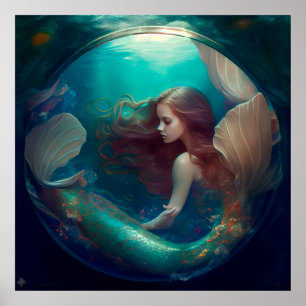 Mermaid-Poster Poster