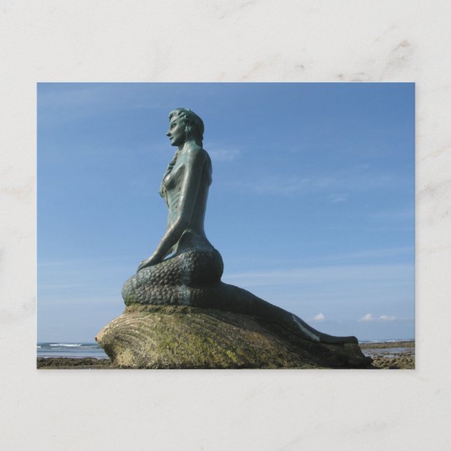 Mermaid Postkarte (Vorderseite)