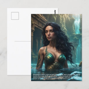 Mermaid Postkarte