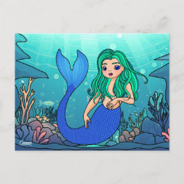 Mermaid - Postkarte
