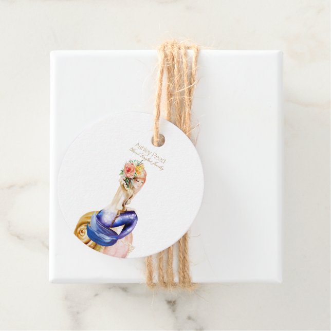 Mermaid Price Tag Geschenkanhänger (Beispiel)