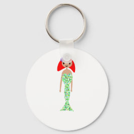 Mermaid Raibow Schwanz Schlüsselanhänger