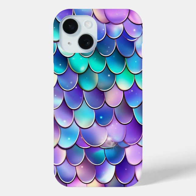Mermaid Scales Case-Mate iPhone Hülle (Rückseite)