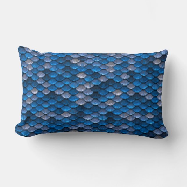 Mermaid Scales Lendenkissen (Vorderseite)