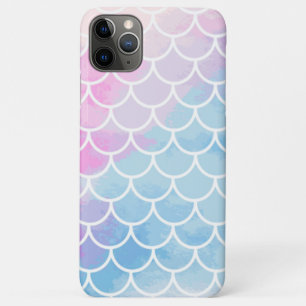 Mermaid Scales Watercolor Ombre Trendy Case-Mate iPhone Hülle