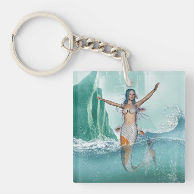 Mermaid Schlüsselanhänger (Vorderseite)