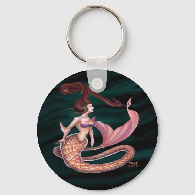 Mermaid Schlüsselanhänger (Vorderseite)