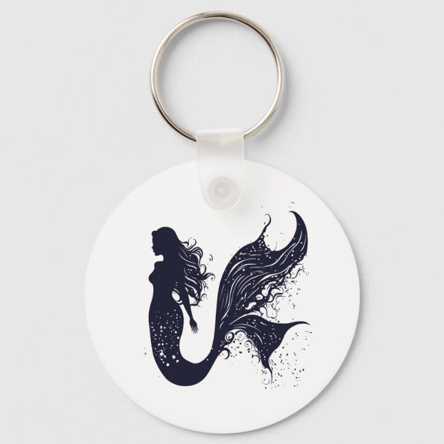 Mermaid Schlüsselanhänger (Vorderseite)