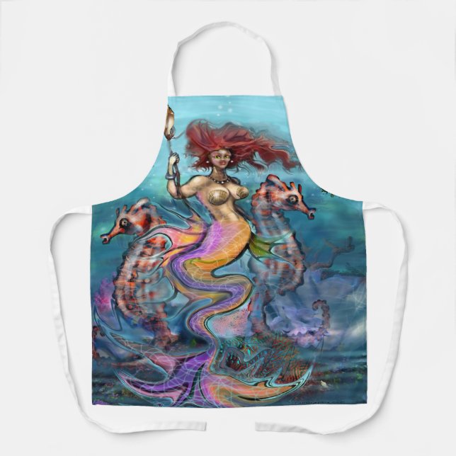 Mermaid Schürze (Vorderseite)