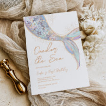 Mermaid Schwanz 1. Geburtstag