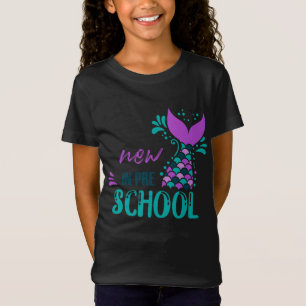 Mermaid Schwanz Back to School - Preschool Girls D T-Shirt