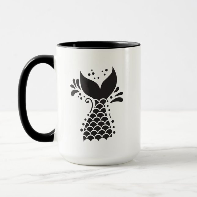 Mermaid Schwanz Tasse (Links)
