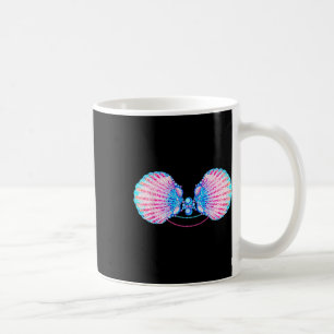 Mermaid Seashell Bra Mermaid Bday Halloween Mermai Kaffeetasse