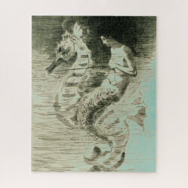 Mermaid & Seepferd (Frederick Church)