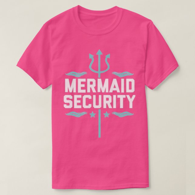 Mermaid-Sicherheit 6 T-Shirt (Design vorne)