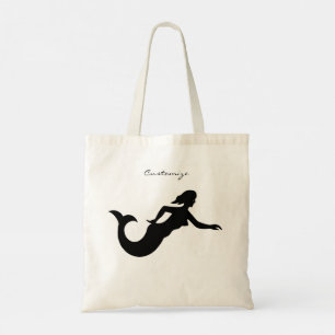 Mermaid Silhouette Thunder_Cove Tragetasche