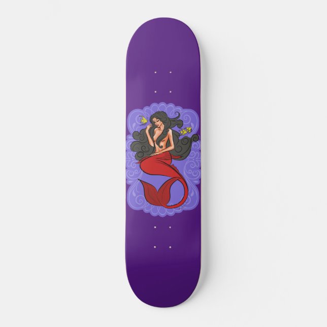 Mermaid Skateboard (Vorderseite)