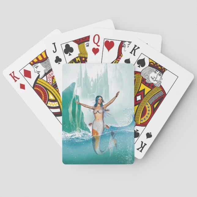 Mermaid Spielkarten (Rückseite)
