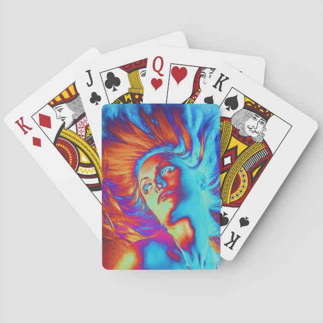 Mermaid Spielkarten (Rückseite)
