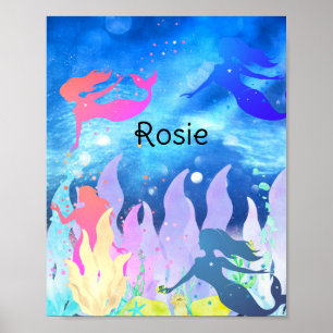 Mermaid spielt poster